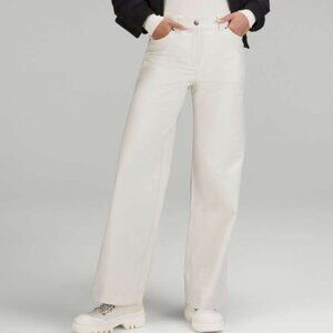 Lululemon City Sleek 5-Pocket High-Rise Wide-Leg Pant Full Length